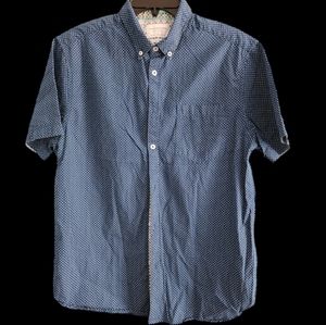 Preowned Denim And Flowers Mens Shirt